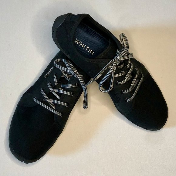 whitin men's canvas barefoot sneakers